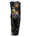 Diane Von Furstenberg Floral Set In Multicolor Viscose In Multi