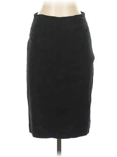 Pre-owned Diane Von Furstenberg Formal Skirt In Black