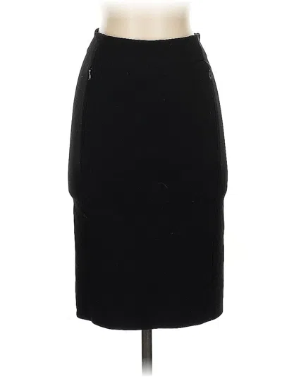 Pre-owned Diane Von Furstenberg Formal Skirt In Black
