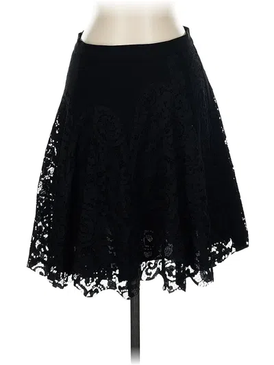 Pre-owned Diane Von Furstenberg Formal Skirt In Black