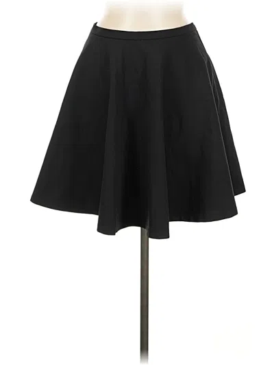Pre-owned Diane Von Furstenberg Formal Skirt In Black