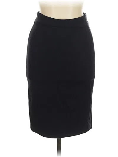 Pre-owned Diane Von Furstenberg Formal Skirt In Black