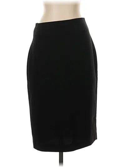 Pre-owned Diane Von Furstenberg Formal Skirt In Black