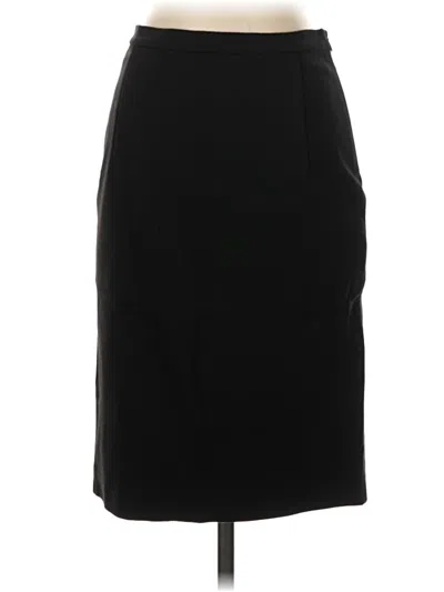 Pre-owned Diane Von Furstenberg Formal Skirt In Black