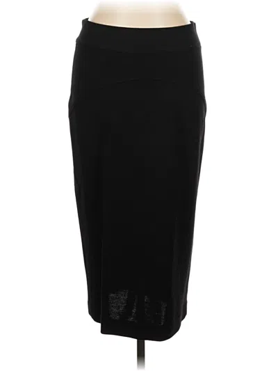 Pre-owned Diane Von Furstenberg Formal Skirt In Black
