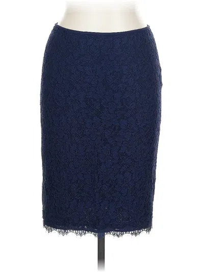 Pre-owned Diane Von Furstenberg Formal Skirt In Blue
