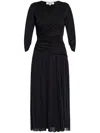 Diane Von Furstenberg Gaj Midi Dress In Black