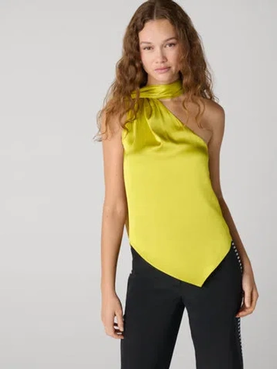 Diane Von Furstenberg Galina Top In Yellow