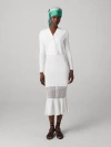 Diane Von Furstenberg Georgia Eyelet Knit Skirt