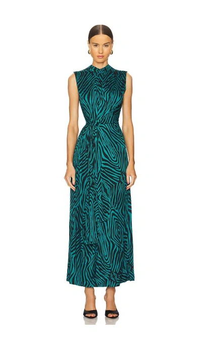 Diane Von Furstenberg Geri Dress In Blue