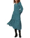 Diane Von Furstenberg Gil Tiered Polka-dot Midi Dress