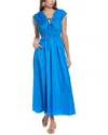 Diane Von Furstenberg Gillian Dress By  In Size Xl In Blue