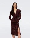 Diane Von Furstenberg Gladys Reversible Mesh Top