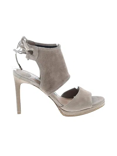 Pre-owned Diane Von Furstenberg Heels In Brown