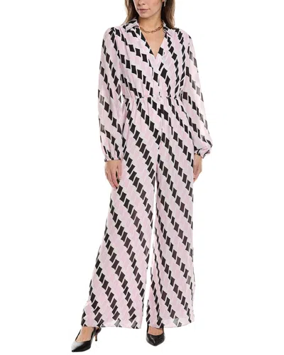 Diane Von Furstenberg Higos Jumpsuit In Pink