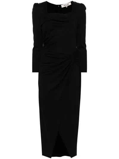 DIANE VON FURSTENBERG HUGHIE MIDI DRESS