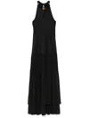 Diane Von Furstenberg Hugo Maxi Dress In Schwarz