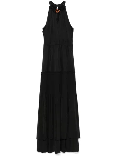 Diane Von Furstenberg Hugo Maxi Dress In Schwarz