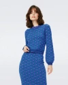 Diane Von Furstenberg Iggy Knit Jacquard Top