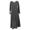Diane Von Furstenberg Imogen Maxi Dress In Black Viscose