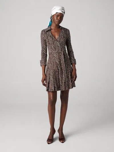 Diane Von Furstenberg Isla Dress In Brown