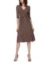 Diane Von Furstenberg Ivan Midi Dress In Multi
