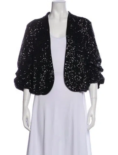 Pre-owned Diane Von Furstenberg Jacket In Black