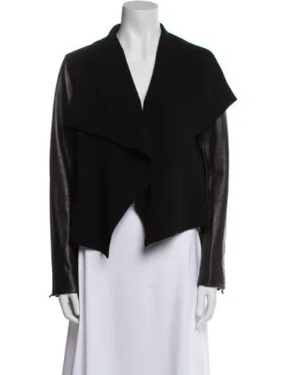 Pre-owned Diane Von Furstenberg Jacket In Black
