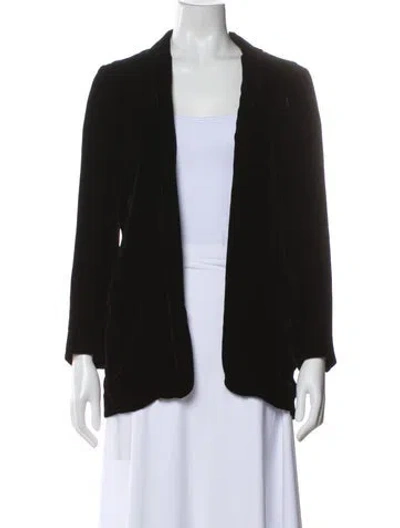 Pre-owned Diane Von Furstenberg Jacket In Black