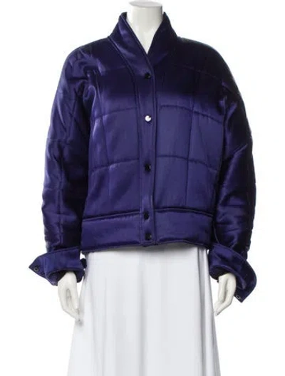 Pre-owned Diane Von Furstenberg Jacket In Blue