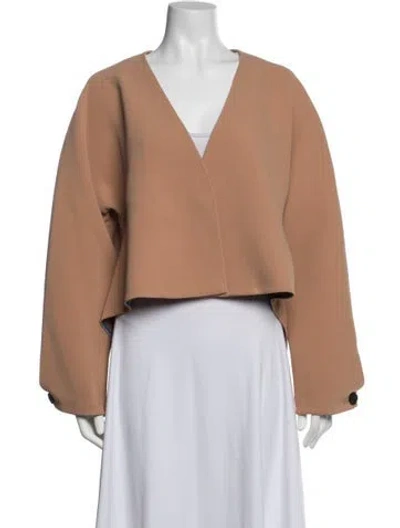 Pre-owned Diane Von Furstenberg Jacket In Brown