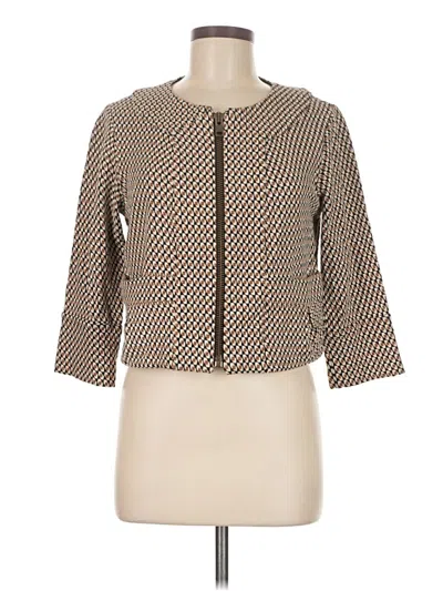 Pre-owned Diane Von Furstenberg Jacket In Gold