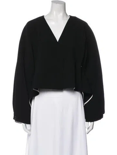 Pre-owned Diane Von Furstenberg Jacket W/ Tags In Black