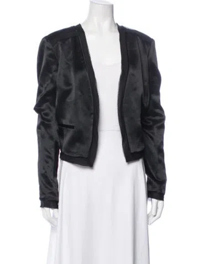 Pre-owned Diane Von Furstenberg Jacket W/ Tags In Black