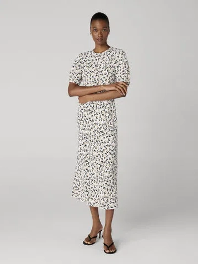 Diane Von Furstenberg Janine Dress In Animal Print