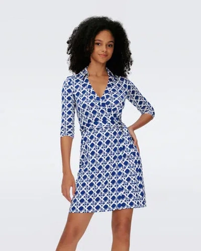 Diane Von Furstenberg Jeanne Silk Jersey Wrap Dress