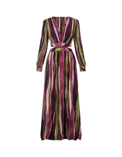 Diane Von Furstenberg Jenifer Maxi Dress In Pink
