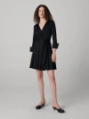Diane Von Furstenberg Joan Wrap Dress In Black