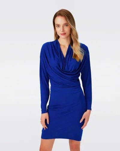 Diane Von Furstenberg Joanie Dress In Blue