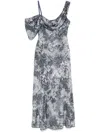 Diane Von Furstenberg Joaquin Sequined Maxi Dress In Blue