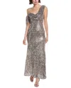 Diane Von Furstenberg Joaquin Maxi Dress In Gray