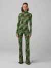 Diane Von Furstenberg Jordana Jumpsuit In Green