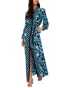 Diane Von Furstenberg Joshua Belted Floral-print Midi Shirtdress In Multi