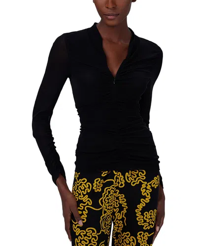 Diane Von Furstenberg Julie Top In Black