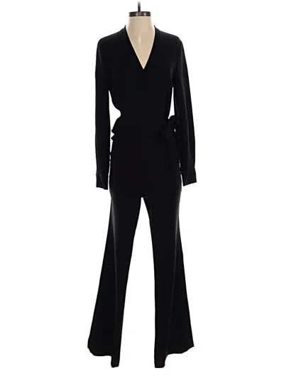 Pre-owned Diane Von Furstenberg Jumpsuit In Black