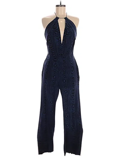 Pre-owned Diane Von Furstenberg Jumpsuit In Blue
