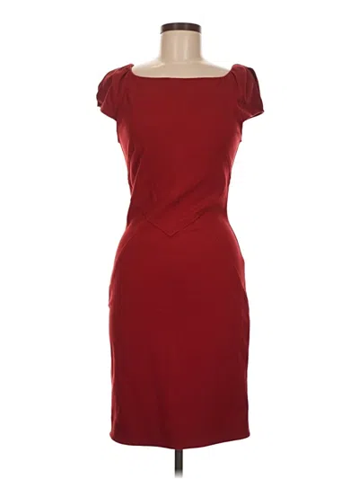 Pre-owned Diane Von Furstenberg Jumpsuit In Burgundy