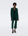 Diane Von Furstenberg Juno Pants In Green