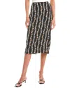 Diane Von Furstenberg Kara Skirt In Black