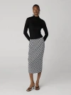 Diane Von Furstenberg Kara Skirt In Black